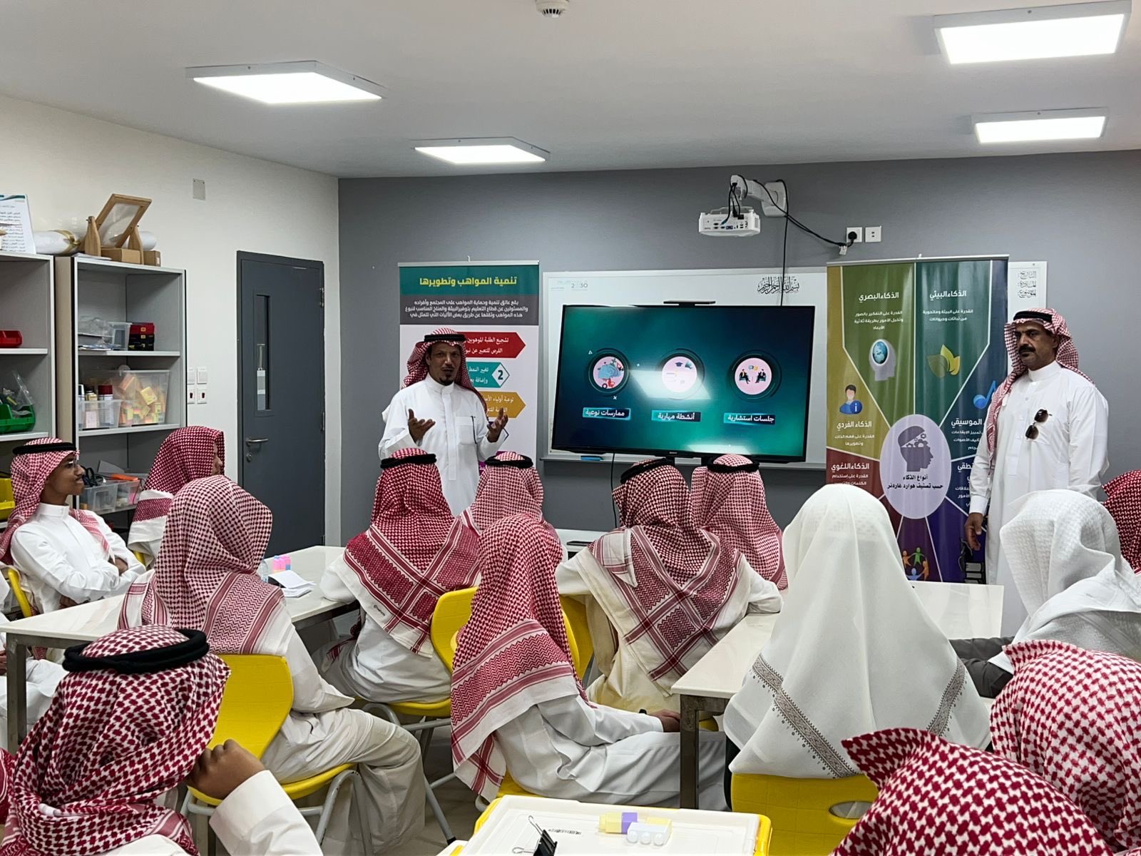 308 من الطلاب الموهوبين بتعليم المدينة ينفذون مبادرة مهارات المستقبل